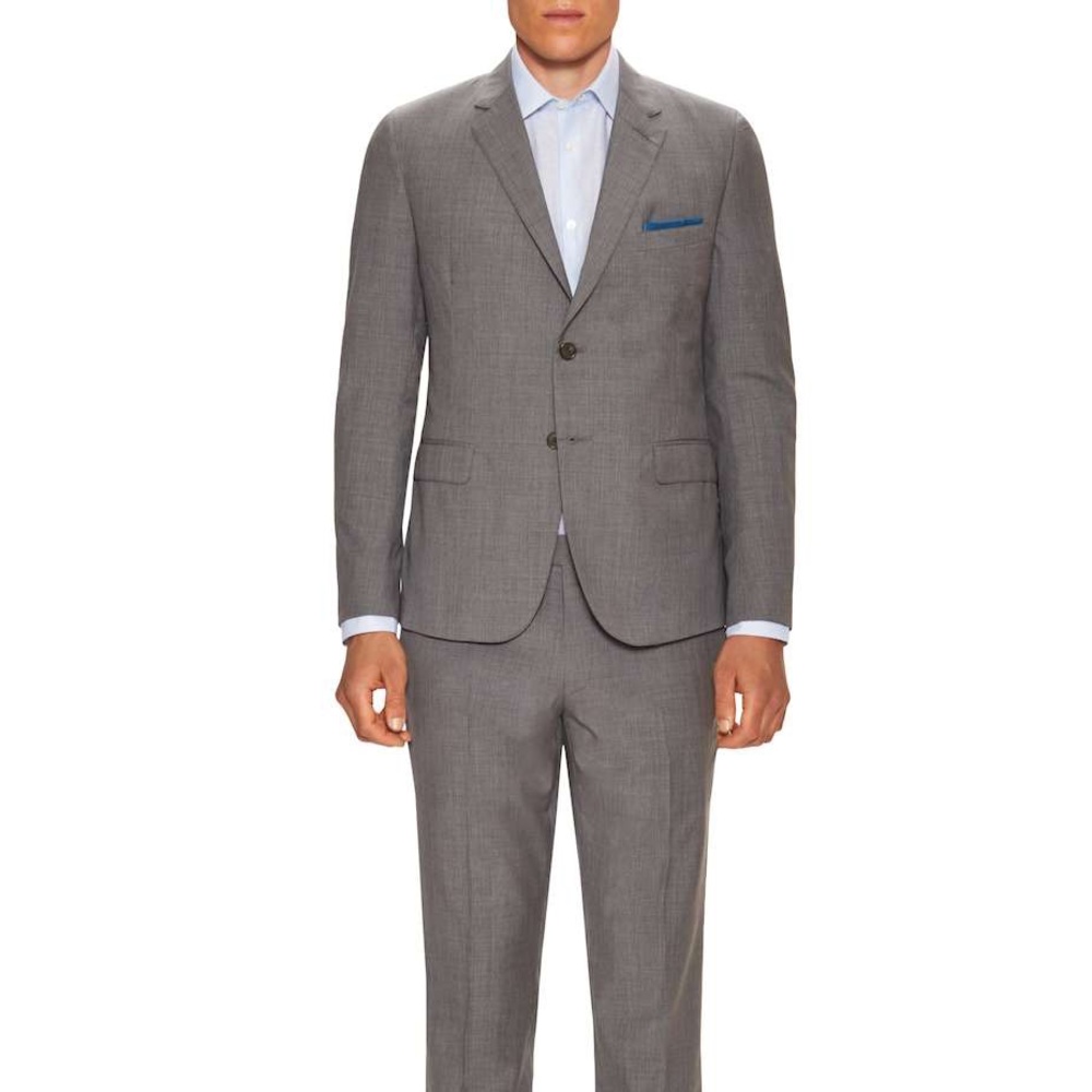 Martin Greenfield Micro-houndstooth Grey Suit NWOT